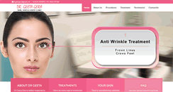 Desktop Screenshot of drgeetagera.com